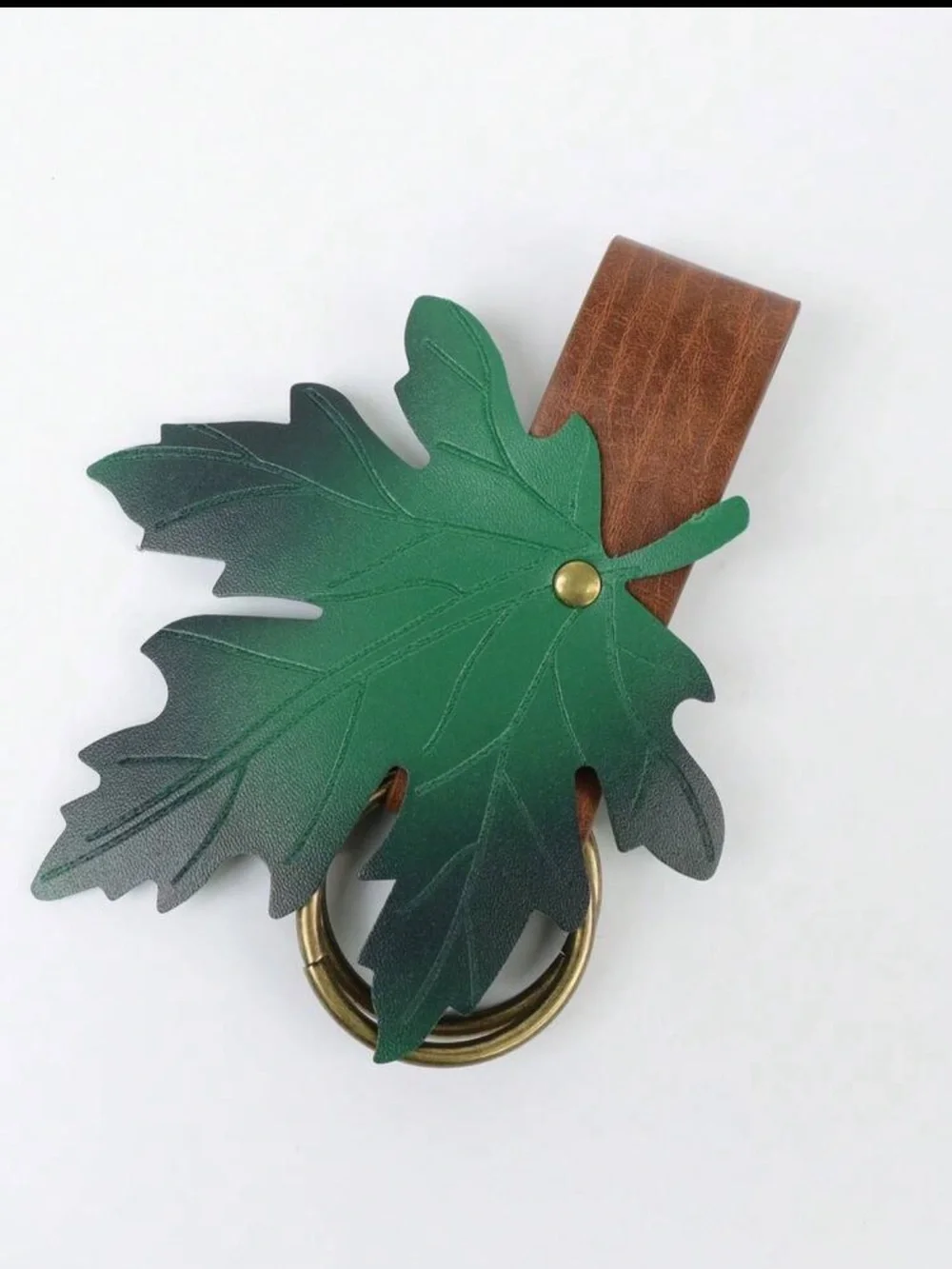 Green Leaf Waist Belt - Boho Forest Fairy Style - New